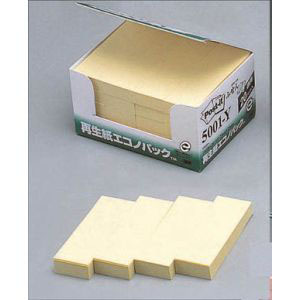 スリーエム 3M スリーエム 3M 5001-K ポスト・イット 75×25mm 100枚×20パッド 4色混色