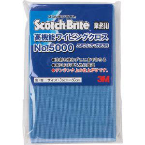 スリーエム 3M スリーエム 3M WC5000 BLU 36 高機能ワイピングクロス 5000 青 360×600mm