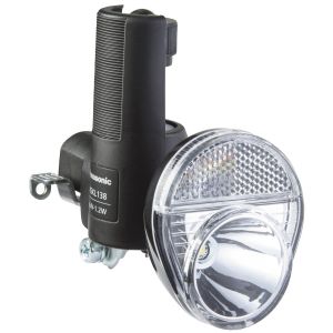 パナソニック Panasonic パナソニック NSKL138-B LED発電ランプ ブラック Panasonic 自転車ライト
