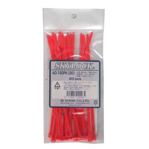 エスケイ工機 エスケイ工機 AD-150PK(20) カラータイ 桃染