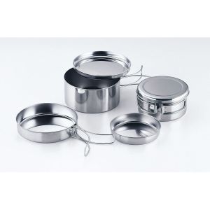 遠藤商事 TKG TKG ステンレス ランチャーキャンプセット 6ピース 遠藤商事