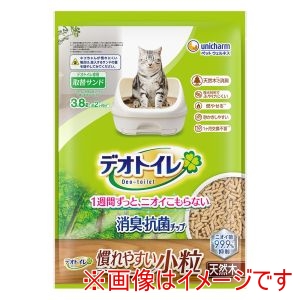 ユニチャーム unicham ユニチャーム デオトイレ 消臭 抗菌チップ天然木 慣れやすい小粒 3.8L