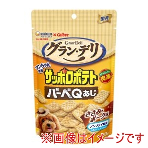 ユニチャーム unicham ユニチャーム グランデリ ワンちゃん専用 サッポロポテト バーベQあじ ささみ ポーク味 20g