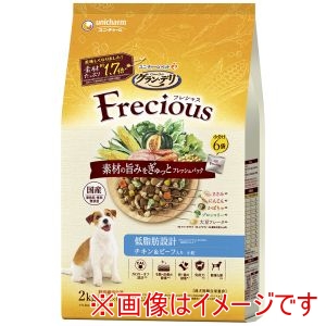 ユニチャーム unicham ユニチャーム グラン・デリ Frecious アダルト成犬用 低脂肪設計 チキン&ビーフ入り 2kg
