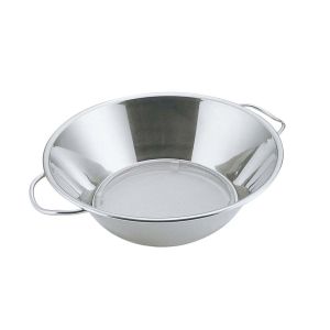 三宝産業 YUKIWA ユキワ UK 18-8 両手ハンドル パンチング 油こし 30cm 9921303 三宝産業