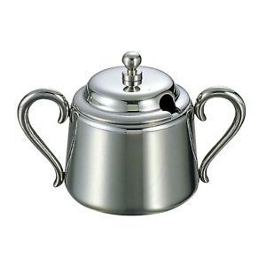 三宝産業 YUKIWA UK 18-8 M型 シュガーポット 7人用 ユキワ 三宝産業 YUKIWA