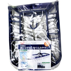 ナガシマ ナガシマ 楽にはずせる角ハンガー 54ピンチ NL-R54