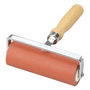 アーテック ArTec アーテック 40113 転圧 ゴムローラー 赤 直径45×130mm 5インチ