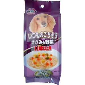 ペットアイ PET&i ペットアイ いつものごちそう ささみ & 野菜 11歳以上用 80g×3P