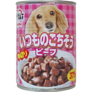 ペットアイ PET&i ペットアイ いつものごちそう 角切りビーフ 375g