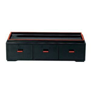 福井クラフト 福井クラフト カスター&ティーパック 黒 ABS 86012320