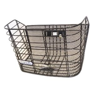 松洋製作所 フロントワイドバスケット 黒 BK-W1