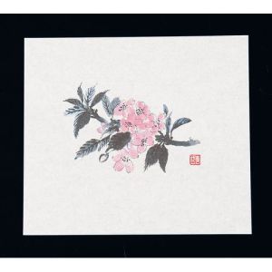マイン MIN マイン 鮮度保持紙 桜 16.5x18.5 100枚入 M30-095