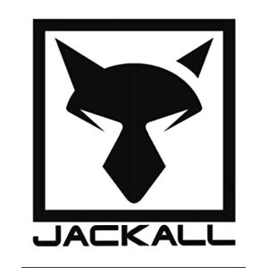 ジャッカル JACKALL ジャッカル カッティングステッカー スクエア L ブラック