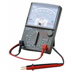 カスタム CUSTOM カスタム CX-270N アナログテスター 校正書類3点付き CUSTOM