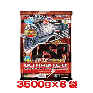 マルキュー マルキュー チヌパワー VSP 3500g×6袋 クロダイ・チヌ 1ケース