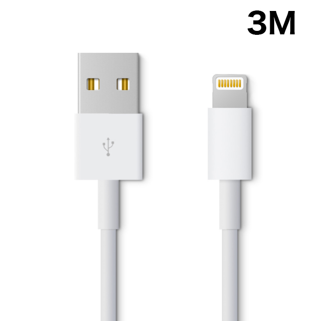 輸入特価アウトレット MFI認証 iPhoneケーブル 3m