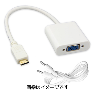 あきばお～ miniHDMI VGA変換ケーブル