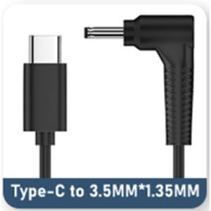 あきばお～ TypeC-12V DCケーブル 3.5×1.35mm