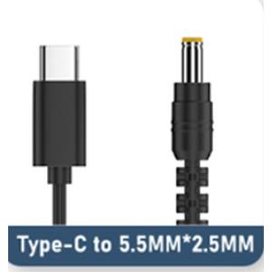 あきばお～ TypeC-12V DCケーブル 5.5×2.5mm