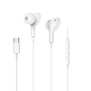 あきばお～ TypeC イヤホン ホワイト