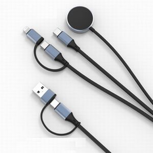 あきばお～ Type USB変換 マルチケーブル ブラック