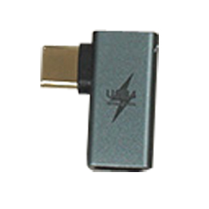 あきばお～ Type-C USB変換 L字型 OTG 高速 USB4.0対応 40Gbps 240W 8K 60Hz 映像主力