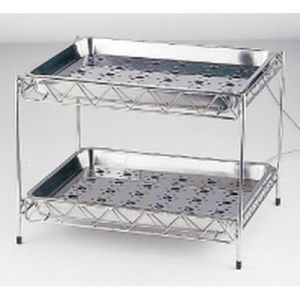 遠藤商事 TKG TKG SA 18-8 ステンレス 2段式 ウォーターコランダー 小 EKL01003 遠藤商事