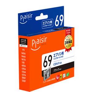 プレジール Plaisir プレジール PLE-E69B インクカートリッジ ブラック 汎用品 Plaisir
