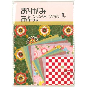 谷口松雄堂 谷口松雄堂 おりがみあそび1 折り方テキスト付 CW040-001