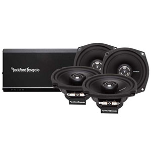 ROCKFORD FOSGATE 10cm 2way コンポーネントスピーカー 国内正規輸入品 R1-HD4-9813