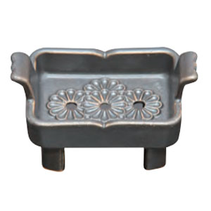 サンメニー SUNMANY サンメニー 焼香炉 無灰 黒條根