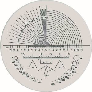 京葉光器 リーフ LEAF リーフ S-202 ガラススケール S-202 京葉光器