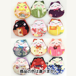 お・み・や・げに！ 405021 小招き猫ポーチ BAD-007