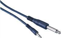 KC KC パッチングケーブル 1m 変換 モノラルミニ-モノラル標準プラグ KP-10MPP