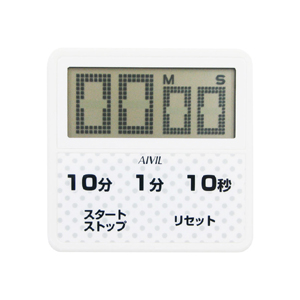 トリコインダストリーズ アイビル T-163WTT 防滴大画面タイマー ホワイト AIVIL トリコインダストリーズ