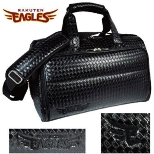 レザックス 東北楽天イーグルス レザックス REBB-7548 東北楽天イーグルスボストンバック網柄 BK