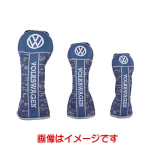 フォルクスワーゲン Volkswagen フォルクスワーゲン ヘッドカバー フェアウェイウッド用 ブルー VWHC-1802