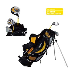 レザックス LEZAX USアスリート ジュニアゴルフセット 6-8歳 イエロータイプ USCS-5755