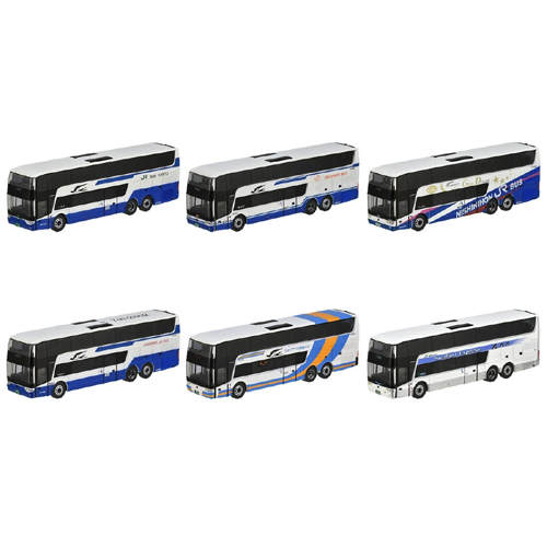 トミーテック TOMIX TOMIX 329152 全国バスコレクション スカニア アストロメガTDX24 JRバススペシャル 全6種/6個入り Nゲージ トミックス