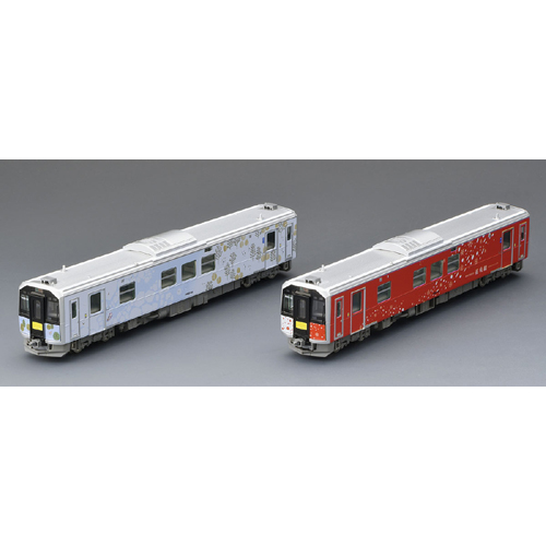 トミーテック TOMIX TOMIX 98136 H100形ディーゼルカー (釧網線･花咲線ラッピング車)セット(2両) トミックス