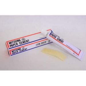 福岡工業 ミツワ ペーパーセメント Wコート チューブ 20ML 福岡工業
