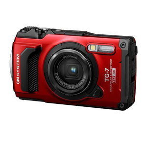 OMデジタルソリューションズ オリンパス OLYMPUS OMデジタルソリューションズ OM SYSTEM Tough TG-7 レッド コンパクトデジタルカメラ
