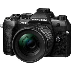 OMデジタルソリューションズ オリンパス OLYMPUS OMデジタルソリューションズ OM SYSTEM OM-5 Mark II 12-45mm F4.0 PRO レンズキット ブラック