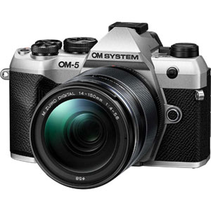 OMデジタルソリューションズ オリンパス OLYMPUS OMデジタルソリューションズ OM SYSTEM OM-5 Mark II 14-150mm II レンズキット シルバー