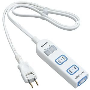 パナソニック Panasonic パナソニック WHA25332WKP ザ タップX 3コ口 一括防水スイッチ付 3m ホワイト Panasonic