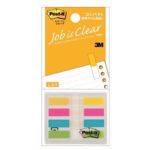 スリーエム 3M スリーエム 680MSH-C1 ポストイット コンパクト透明スリム見出し