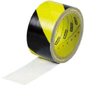 スリーエム 3M スリーエム 3M 5702 ストライプテープ 黒/黄