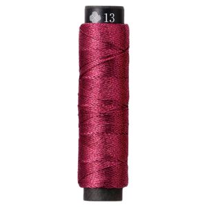ルシアン LECIEN cosmo ルシアン にしきいと ラメ 錦 丸撚り 刺しゅう糸 20m巻 Col.13 薔薇色 ばらいろ No.77 CS77-13 cosmo