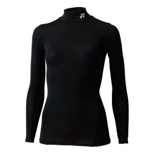 ヨネックス YONEX ヨネックス ハイネック長袖シャツ レディース ブラック Lサイズ  YONEX STBF1504